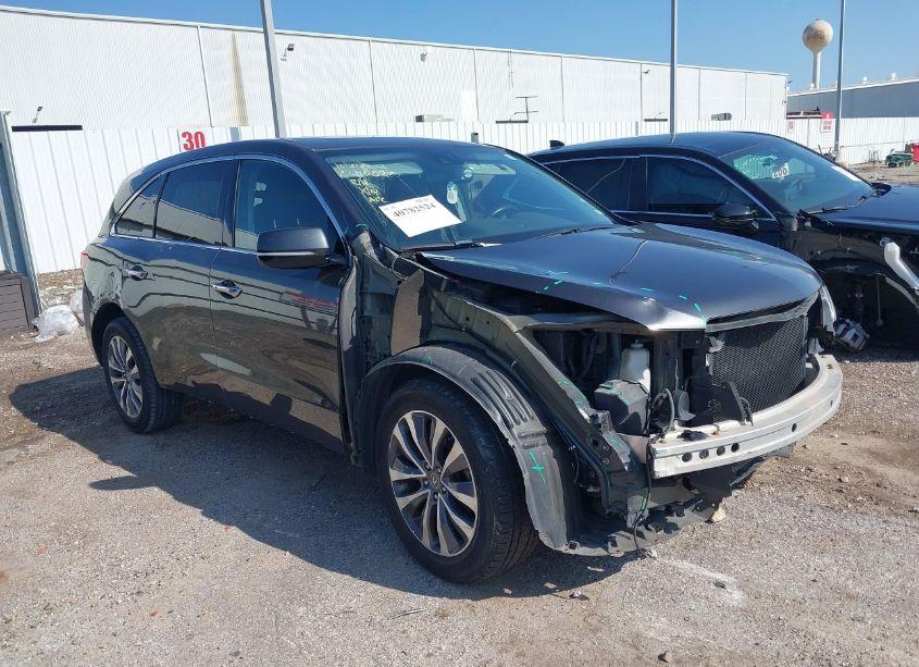 2014 Acura Mdx TECHNOLOGY PACKAGE (VIN 5FRYD3H42EB017471) main photo