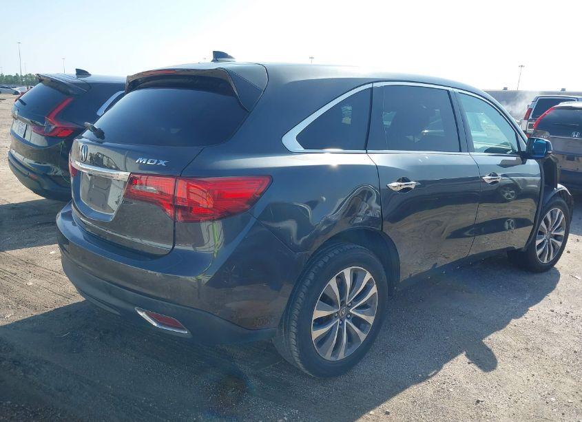 Photo 4 of 2014 Acura Mdx TECHNOLOGY PACKAGE (VIN 5FRYD3H42EB017471)
