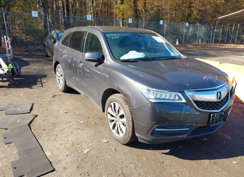 2014 Acura Mdx TECHNOLOGY PACKAGE (VIN 5FRYD3H43EB004034) main photo