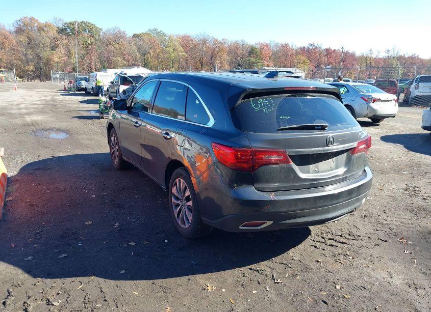 Photo 3 of 2014 Acura Mdx TECHNOLOGY PACKAGE (VIN 5FRYD3H43EB004034)