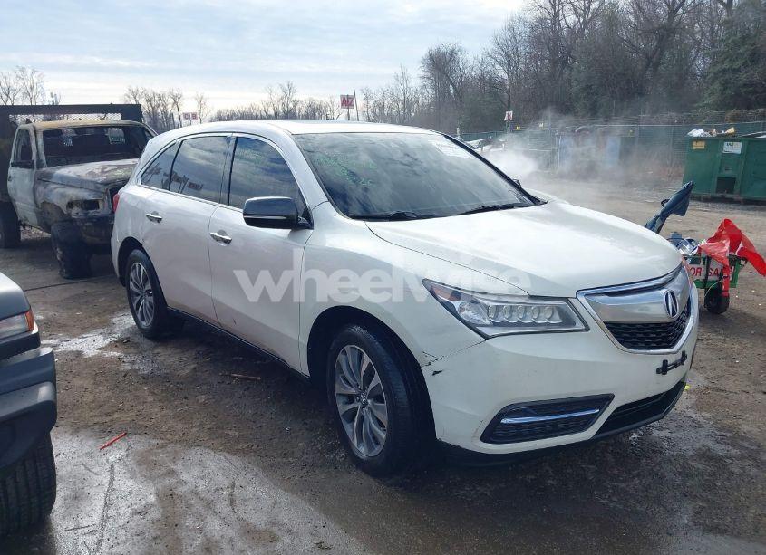 2014 Acura Mdx TECHNOLOGY PACKAGE (VIN 5FRYD3H43EB008083) main photo