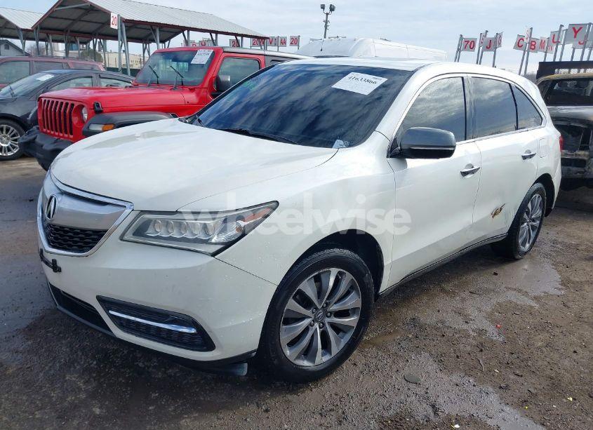 Photo 2 of 2014 Acura Mdx TECHNOLOGY PACKAGE (VIN 5FRYD3H43EB008083)