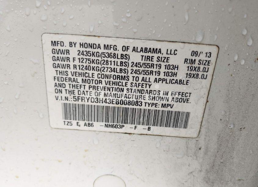 Photo 9 of 2014 Acura Mdx TECHNOLOGY PACKAGE (VIN 5FRYD3H43EB008083)