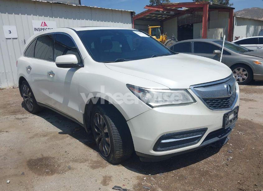 2015 Acura Mdx TECHNOLOGY PACKAGE (VIN 5FRYD3H43FB005217) main photo