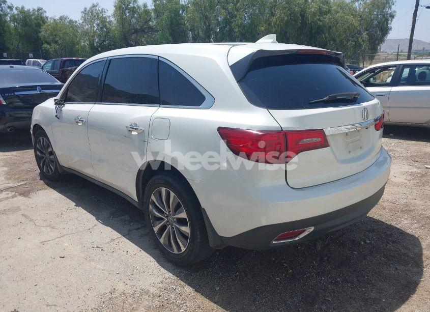 Photo 3 of 2015 Acura Mdx TECHNOLOGY PACKAGE (VIN 5FRYD3H43FB005217)