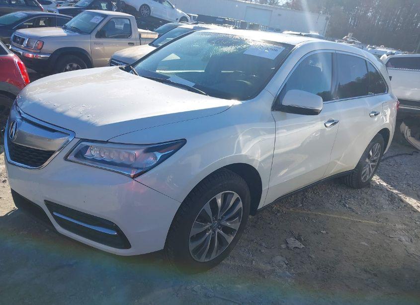 Photo 2 of 2015 Acura Mdx TECHNOLOGY PACKAGE (VIN 5FRYD3H43FB010661)