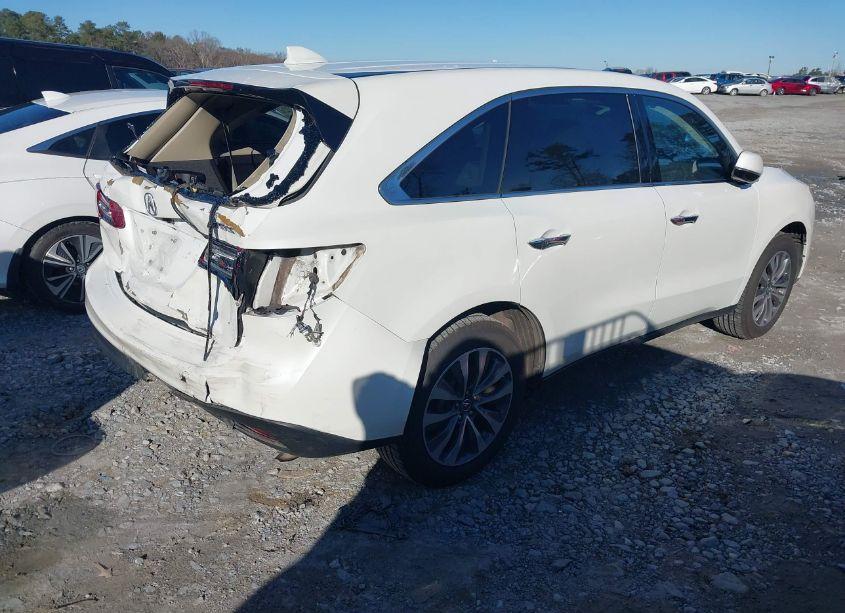 Photo 4 of 2015 Acura Mdx TECHNOLOGY PACKAGE (VIN 5FRYD3H43FB010661)
