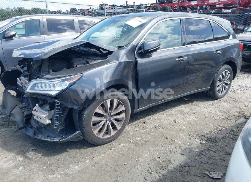 Photo 2 of 2015 Acura Mdx TECHNOLOGY PACKAGE (VIN 5FRYD3H43FB012359)