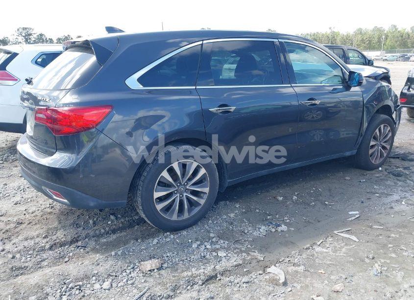 Photo 4 of 2015 Acura Mdx TECHNOLOGY PACKAGE (VIN 5FRYD3H43FB012359)