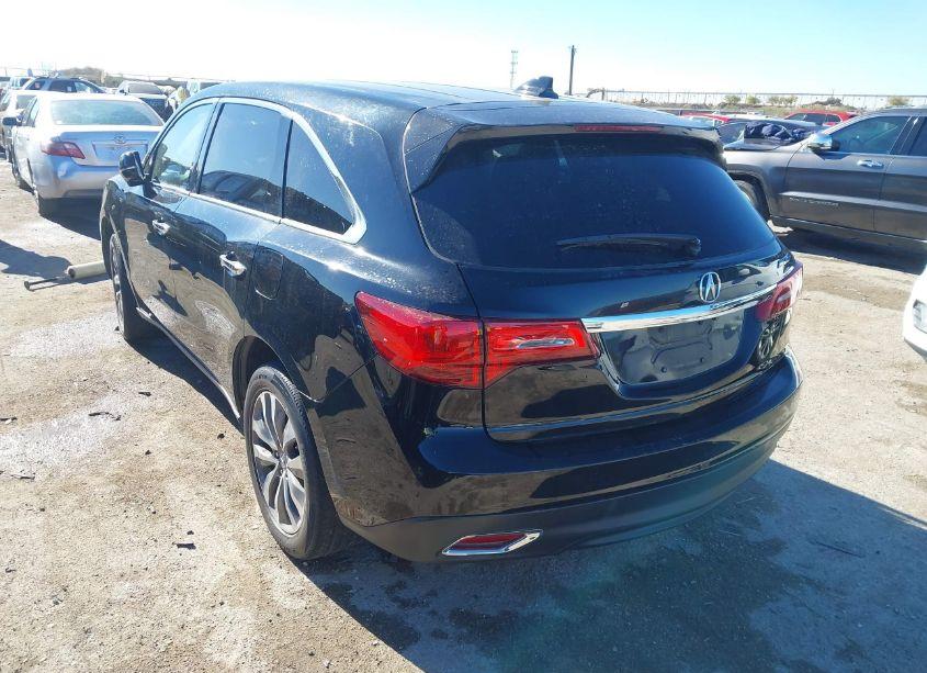 Photo 3 of 2016 Acura Mdx TECHNOLOGY ACURAWATCH PLUS PACKAGES/TECHNOLOGY PACKAGE (VIN 5FRYD3H43GB006790)