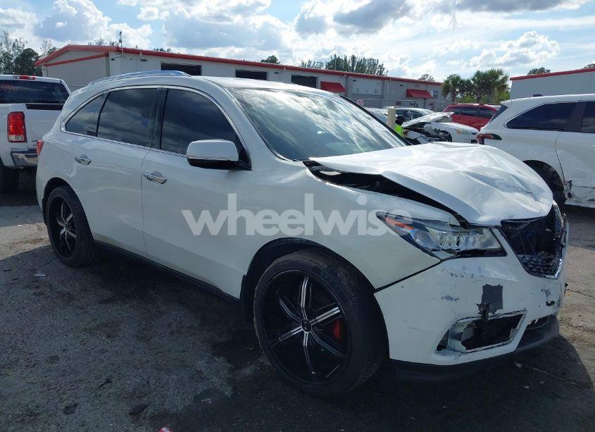 2014 Acura Mdx TECHNOLOGY PACKAGE (VIN 5FRYD3H44EB009730) main photo