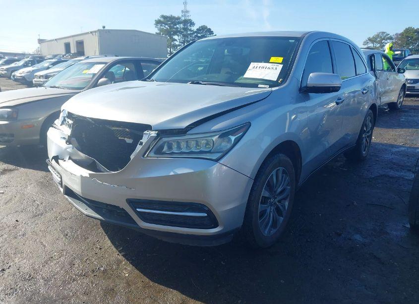 Photo 2 of 2015 Acura Mdx TECHNOLOGY PACKAGE (VIN 5FRYD3H44FB004867)