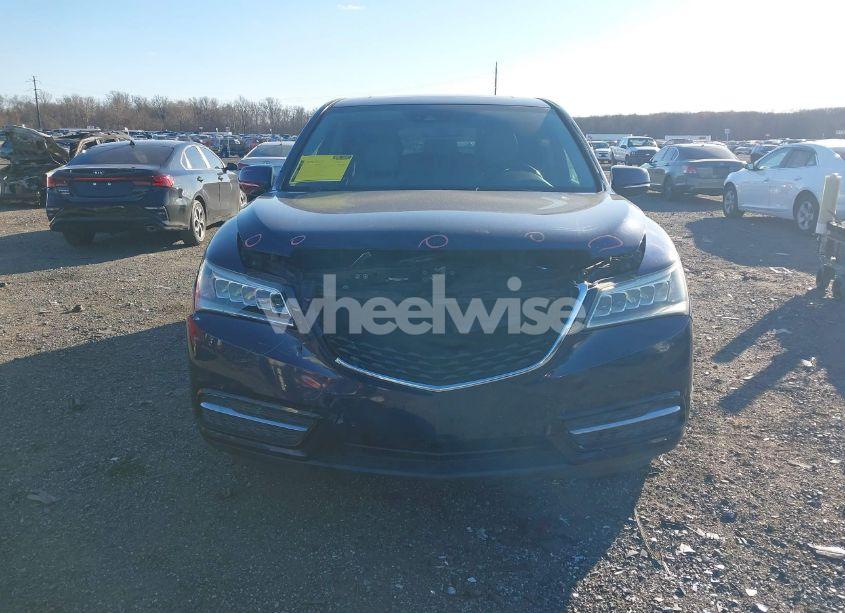 Photo 12 of 2016 Acura Mdx TECHNOLOGY ACURAWATCH PLUS PACKAGES/TECHNOLOGY PACKAGE (VIN 5FRYD3H44GB002263)