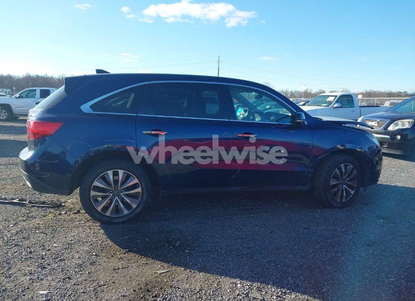 Photo 13 of 2016 Acura Mdx TECHNOLOGY ACURAWATCH PLUS PACKAGES/TECHNOLOGY PACKAGE (VIN 5FRYD3H44GB002263)