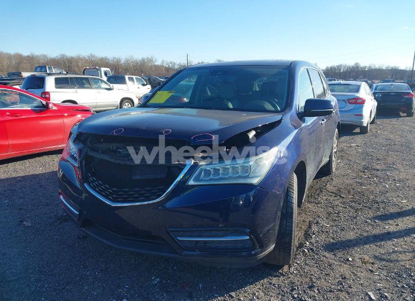Photo 6 of 2016 Acura Mdx TECHNOLOGY ACURAWATCH PLUS PACKAGES/TECHNOLOGY PACKAGE (VIN 5FRYD3H44GB002263)
