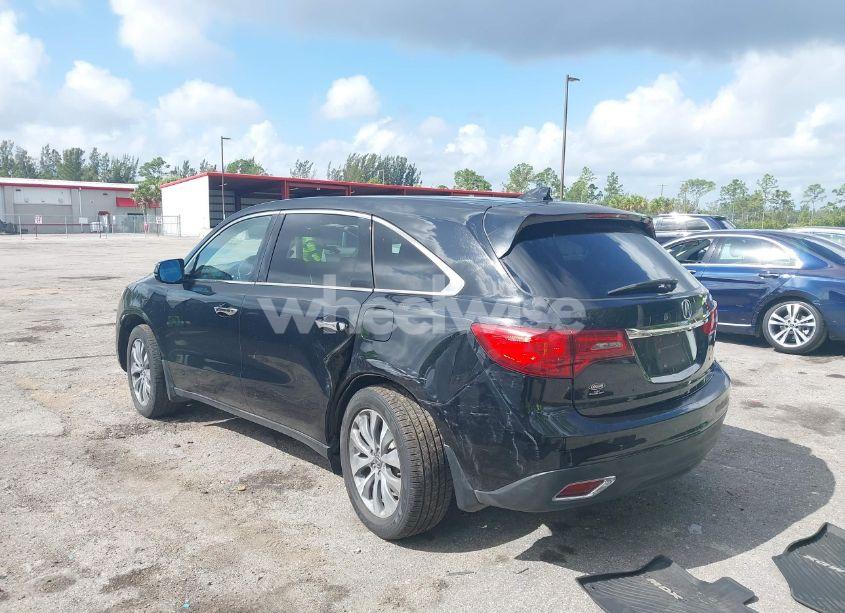 Photo 3 of 2016 Acura Mdx TECHNOLOGY ACURAWATCH PLUS PACKAGES/TECHNOLOGY PACKAGE (VIN 5FRYD3H44GB021119)
