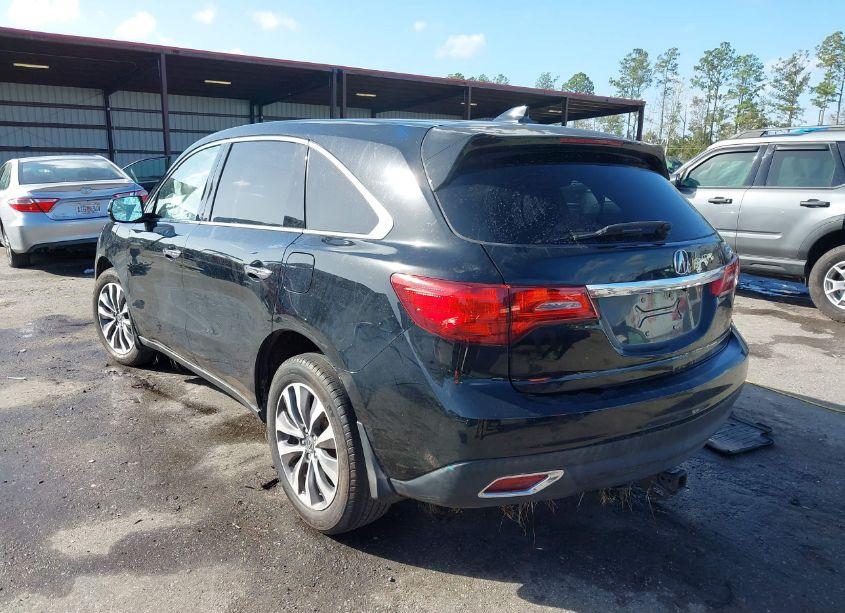 Photo 3 of 2014 Acura Mdx TECHNOLOGY PACKAGE (VIN 5FRYD3H45EB020493)