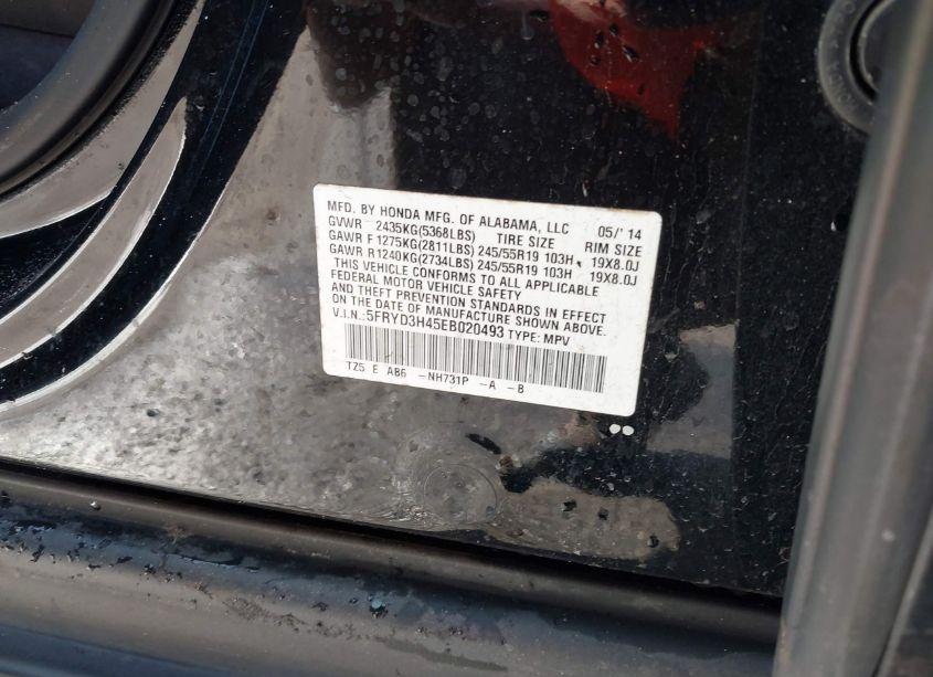 Photo 9 of 2014 Acura Mdx TECHNOLOGY PACKAGE (VIN 5FRYD3H45EB020493)