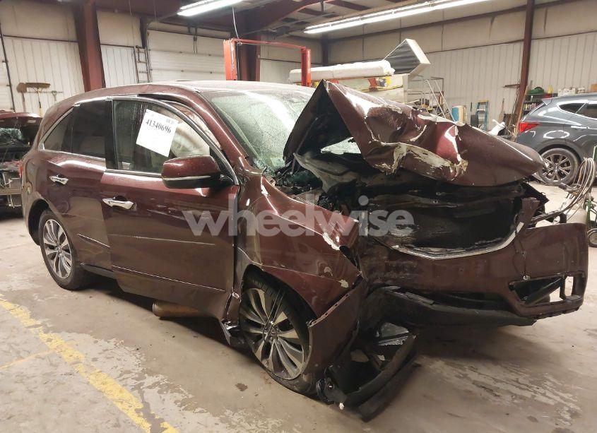 2014 Acura Mdx TECHNOLOGY PACKAGE (VIN 5FRYD3H45EB020851) main photo
