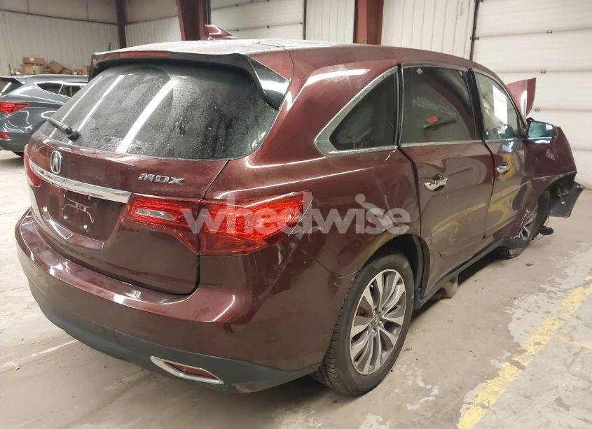 Photo 4 of 2014 Acura Mdx TECHNOLOGY PACKAGE (VIN 5FRYD3H45EB020851)