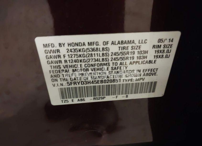 Photo 9 of 2014 Acura Mdx TECHNOLOGY PACKAGE (VIN 5FRYD3H45EB020851)