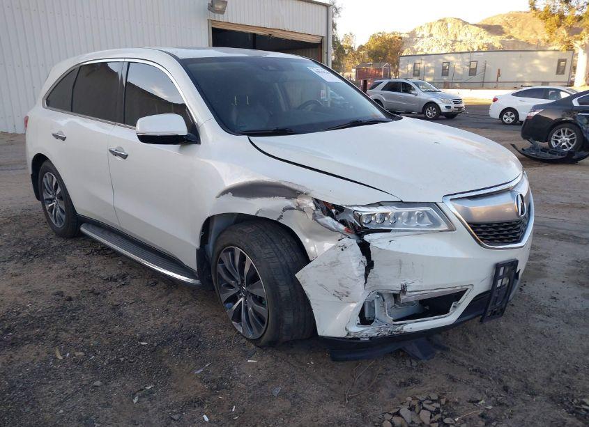 2016 Acura Mdx TECHNOLOGY ACURAWATCH PLUS PACKAGES/TECHNOLOGY PACKAGE (VIN 5FRYD3H45GB007018) main photo