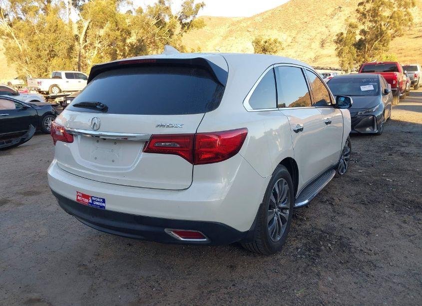 Photo 4 of 2016 Acura Mdx TECHNOLOGY ACURAWATCH PLUS PACKAGES/TECHNOLOGY PACKAGE (VIN 5FRYD3H45GB007018)