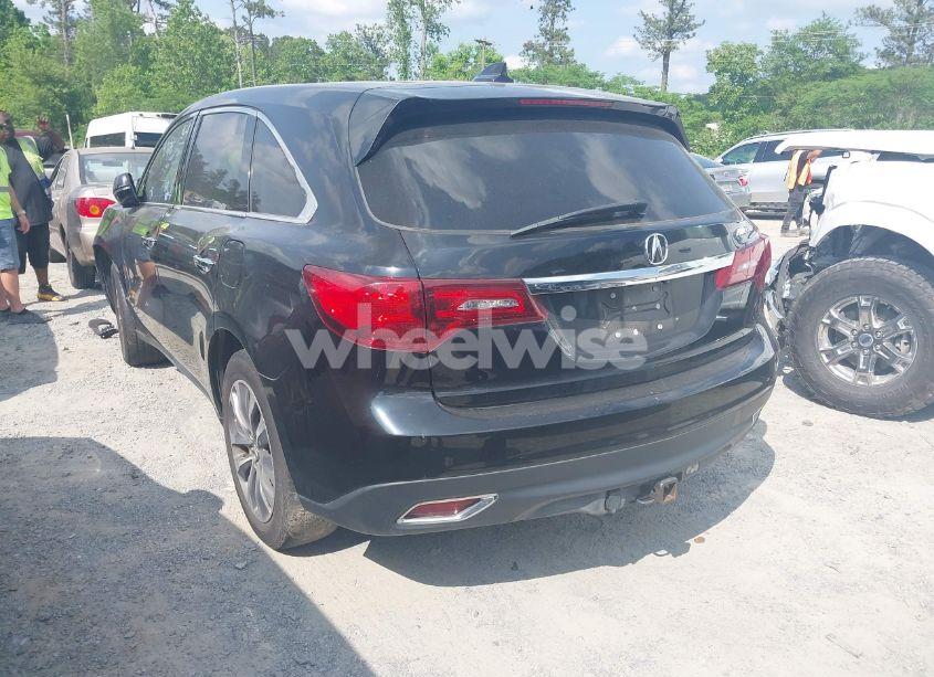 Photo 3 of 2014 Acura Mdx TECHNOLOGY PACKAGE (VIN 5FRYD3H46EB003749)