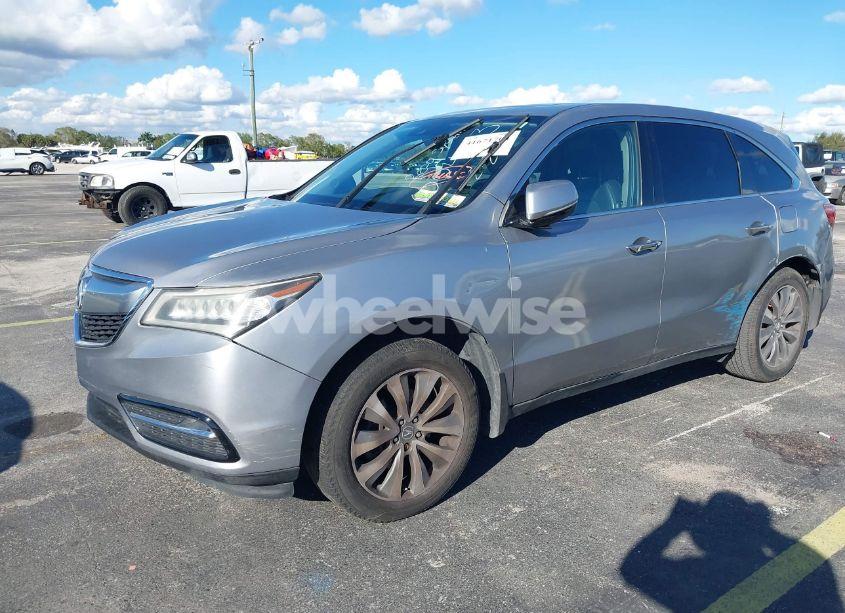 Photo 2 of 2016 Acura Mdx (VIN 5FRYD3H46GB004113)