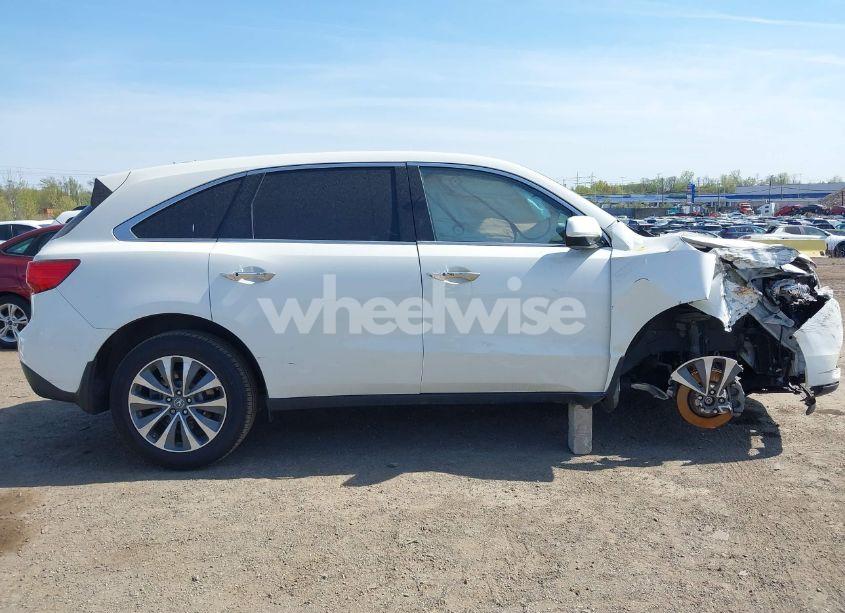 Photo 13 of 2016 Acura Mdx TECHNOLOGY ACURAWATCH PLUS PACKAGES/TECHNOLOGY PACKAGE (VIN 5FRYD3H46GB007383)