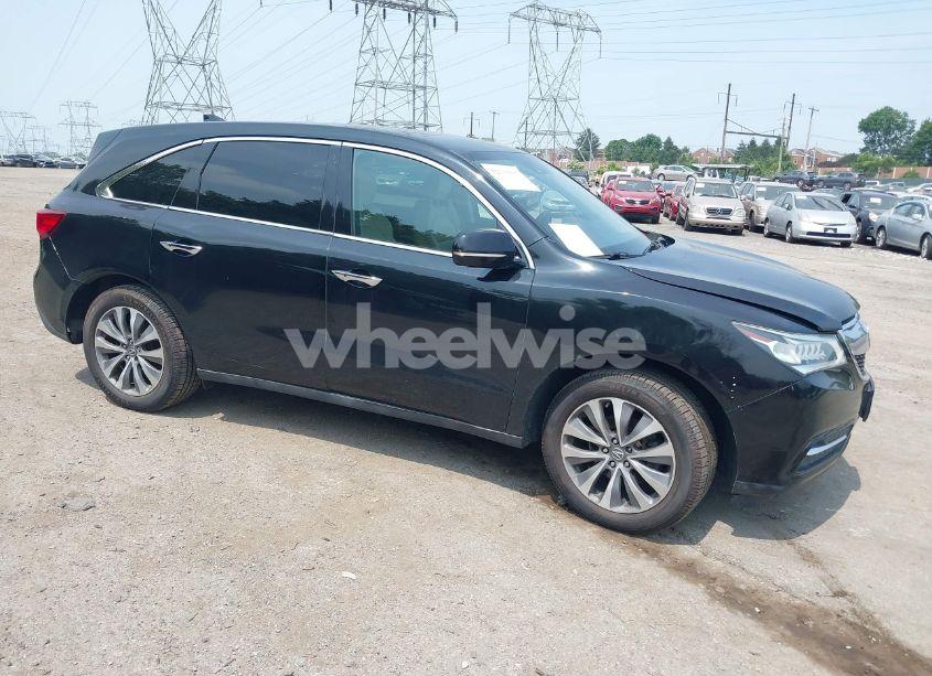 2014 Acura Mdx TECHNOLOGY PACKAGE (VIN 5FRYD3H47EB003453) main photo