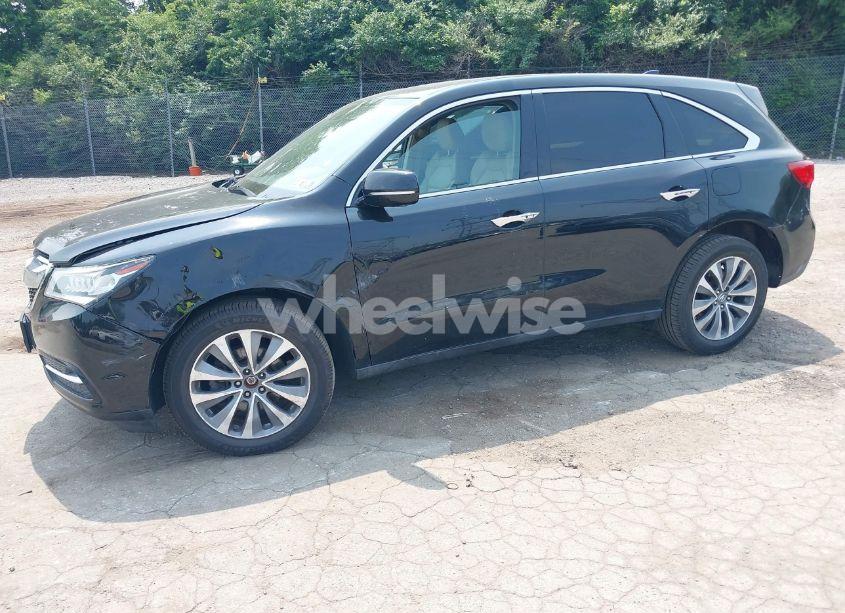 Photo 2 of 2014 Acura Mdx TECHNOLOGY PACKAGE (VIN 5FRYD3H47EB003453)