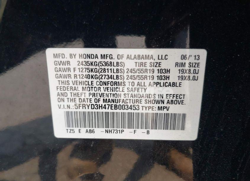 Photo 9 of 2014 Acura Mdx TECHNOLOGY PACKAGE (VIN 5FRYD3H47EB003453)
