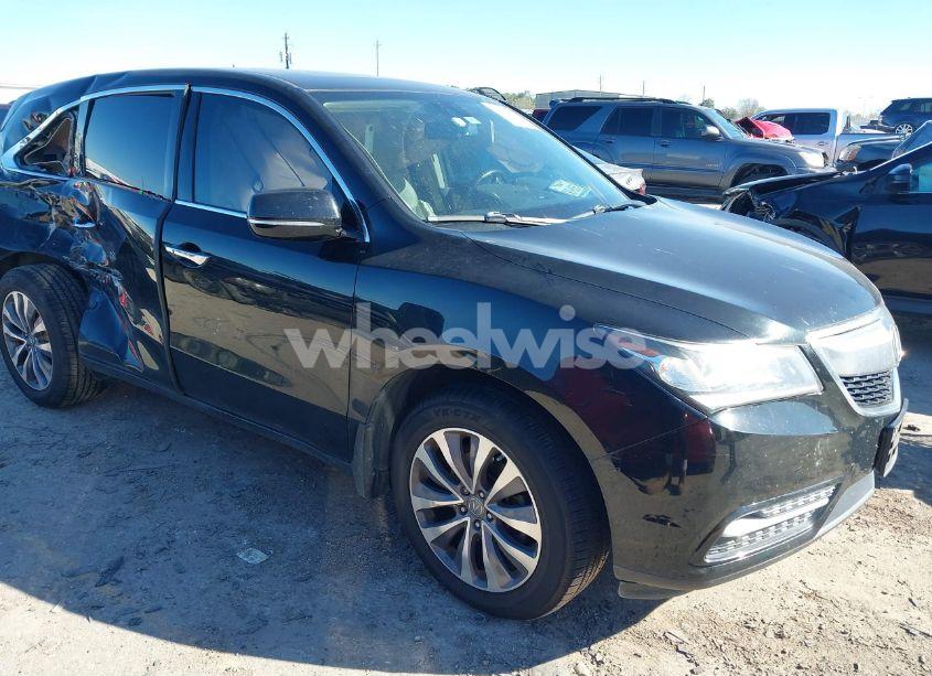 2014 Acura Mdx TECHNOLOGY PACKAGE (VIN 5FRYD3H47EB014095) main photo