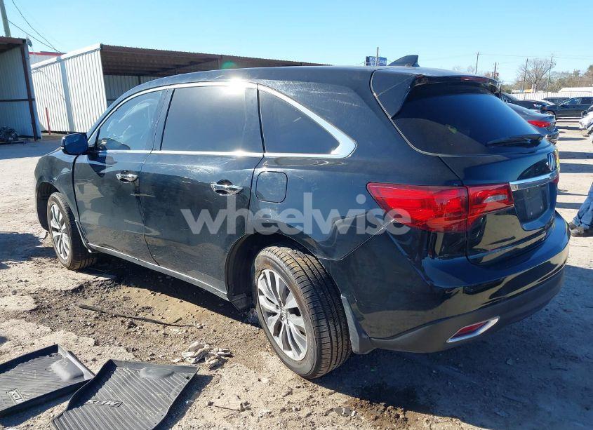 Photo 3 of 2014 Acura Mdx TECHNOLOGY PACKAGE (VIN 5FRYD3H47EB014095)