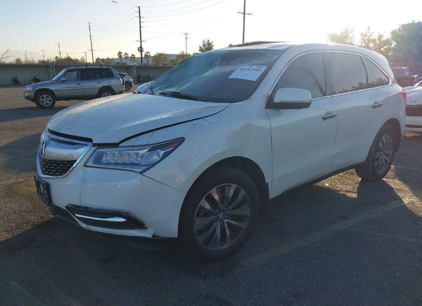Photo 2 of 2014 Acura Mdx TECHNOLOGY PACKAGE (VIN 5FRYD3H47EB018034)
