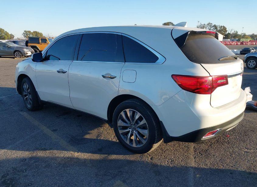 Photo 3 of 2014 Acura Mdx TECHNOLOGY PACKAGE (VIN 5FRYD3H47EB018034)