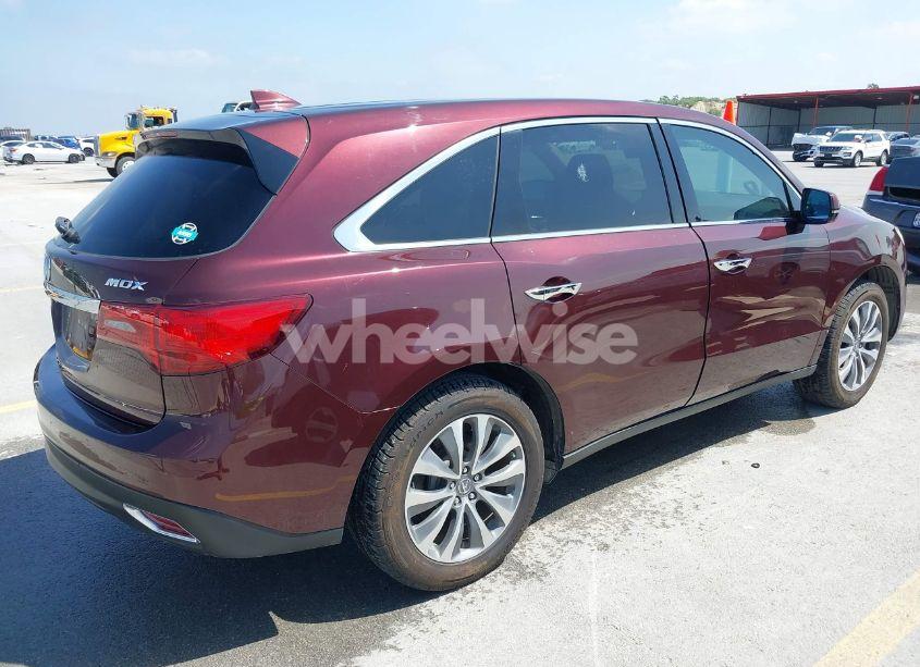 Photo 4 of 2016 Acura Mdx TECHNOLOGY ACURAWATCH PLUS PACKAGES/TECHNOLOGY PACKAGE (VIN 5FRYD3H47GB005173)