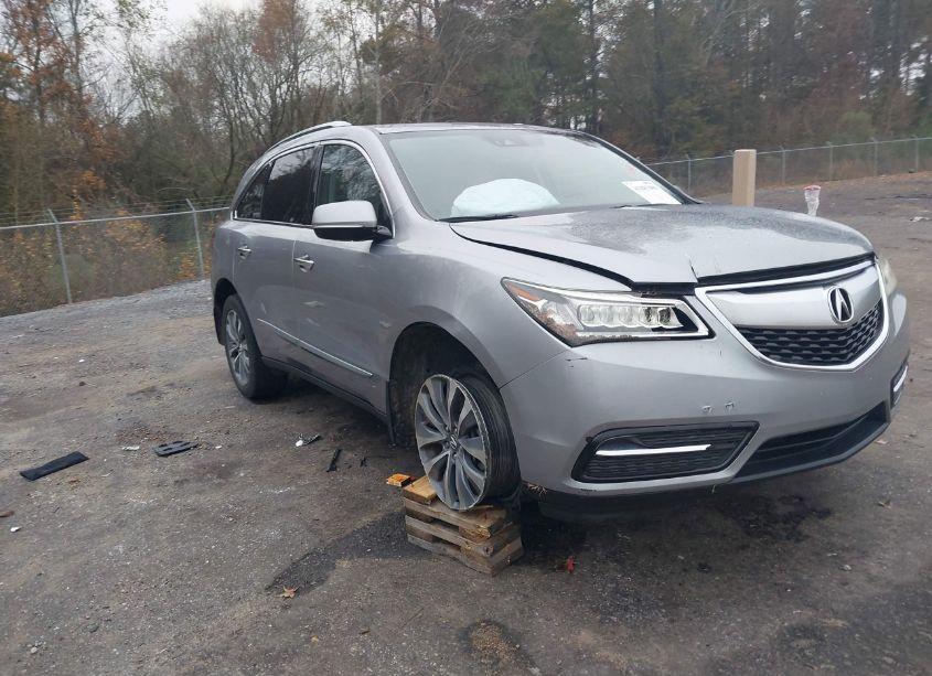 2016 Acura Mdx TECHNOLOGY ACURAWATCH PLUS PACKAGES/TECHNOLOGY PACKAGE (VIN 5FRYD3H48GB021205) main photo