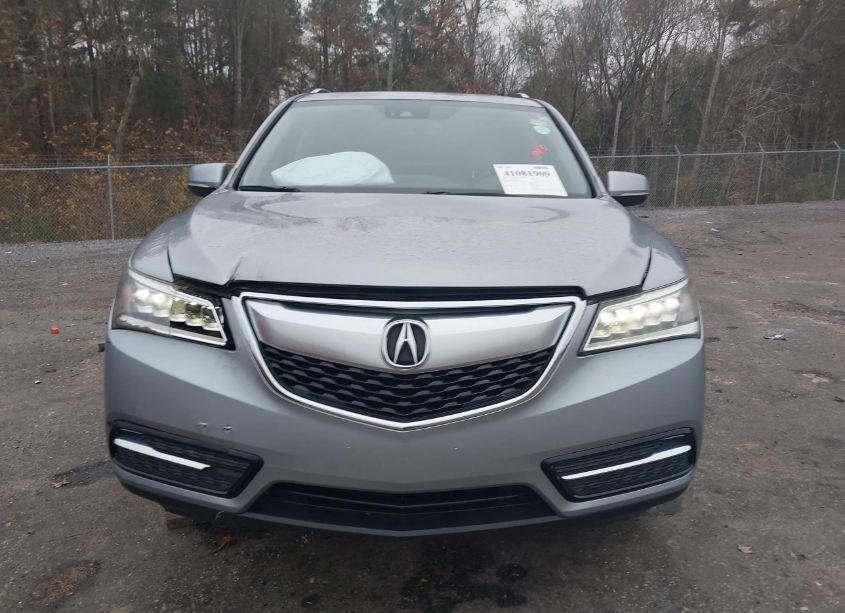 Photo 12 of 2016 Acura Mdx TECHNOLOGY ACURAWATCH PLUS PACKAGES/TECHNOLOGY PACKAGE (VIN 5FRYD3H48GB021205)