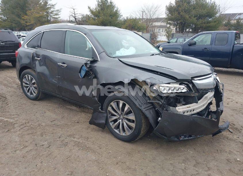 2014 Acura Mdx TECHNOLOGY PACKAGE (VIN 5FRYD3H49EB017144) main photo