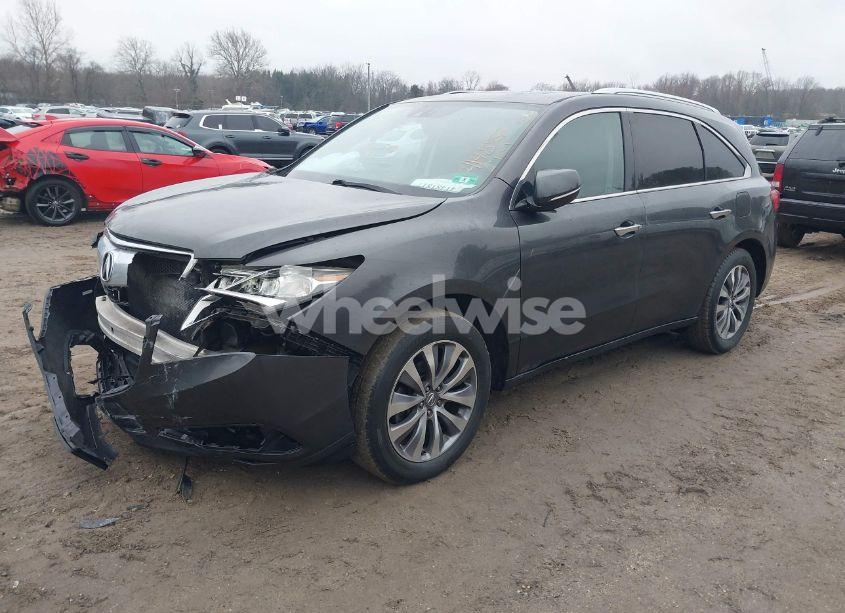 Photo 2 of 2014 Acura Mdx TECHNOLOGY PACKAGE (VIN 5FRYD3H49EB017144)