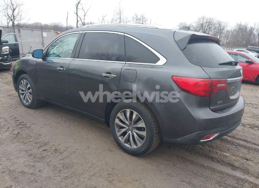 Photo 3 of 2014 Acura Mdx TECHNOLOGY PACKAGE (VIN 5FRYD3H49EB017144)