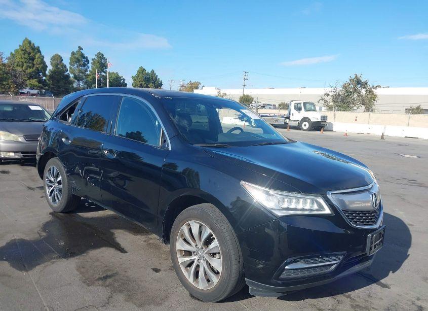 2016 Acura Mdx TECHNOLOGY ACURAWATCH PLUS PACKAGES/TECHNOLOGY PACKAGE (VIN 5FRYD3H49GB008883) main photo