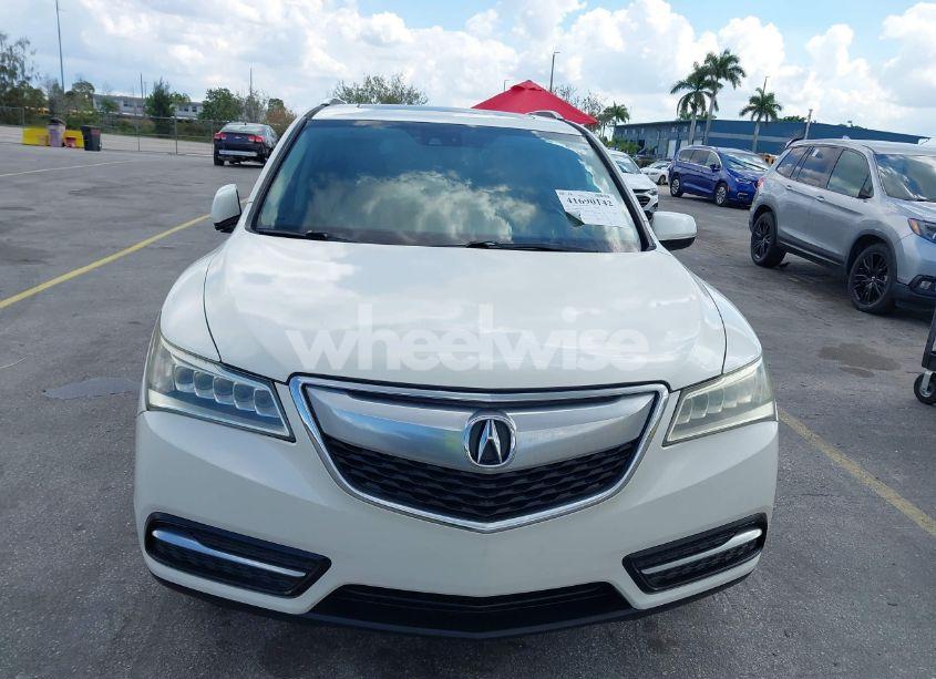 Photo 6 of 2014 Acura Mdx TECHNOLOGY PACKAGE (VIN 5FRYD3H4XEB010977)