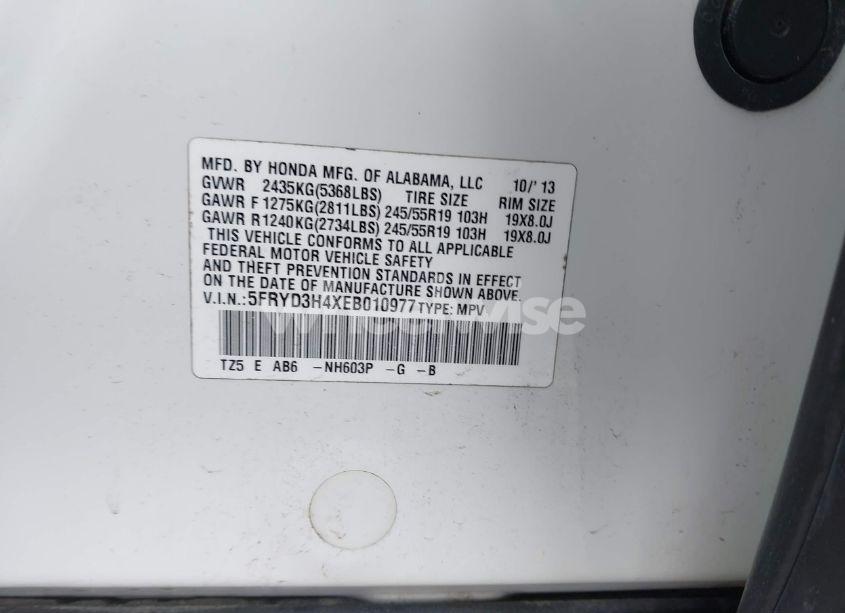 Photo 9 of 2014 Acura Mdx TECHNOLOGY PACKAGE (VIN 5FRYD3H4XEB010977)