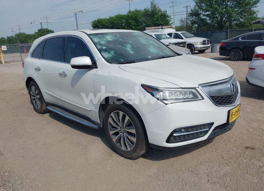 2015 Acura Mdx TECHNOLOGY PACKAGE (VIN 5FRYD3H4XFB005490) main photo