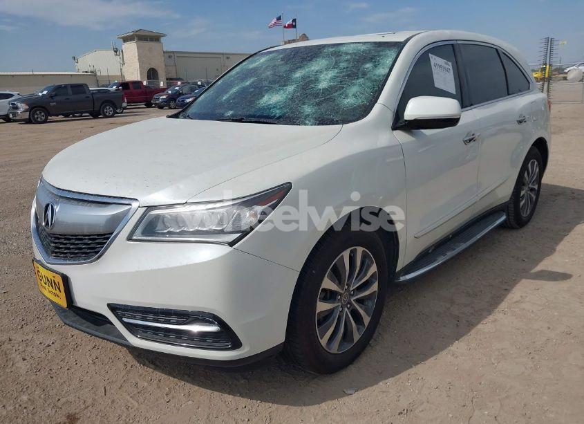 Photo 2 of 2015 Acura Mdx TECHNOLOGY PACKAGE (VIN 5FRYD3H4XFB005490)