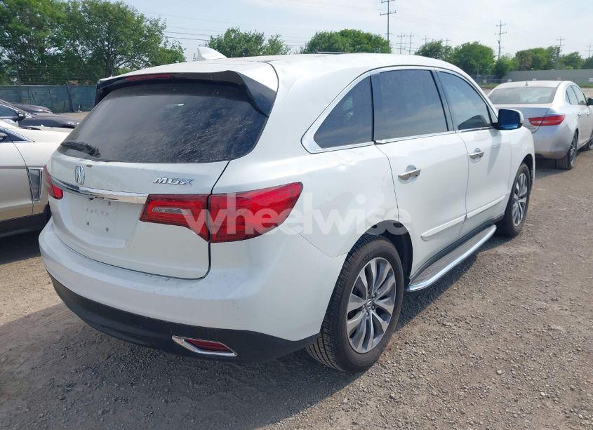 Photo 4 of 2015 Acura Mdx TECHNOLOGY PACKAGE (VIN 5FRYD3H4XFB005490)