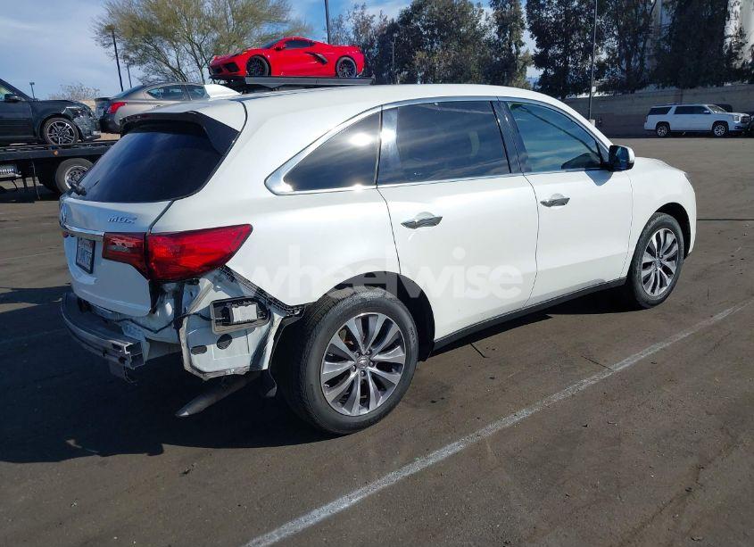 Photo 4 of 2015 Acura Mdx TECHNOLOGY PACKAGE (VIN 5FRYD3H4XFB009068)